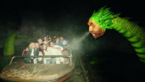 L'attrazione I Corsari a Gardaland prima della chiusura