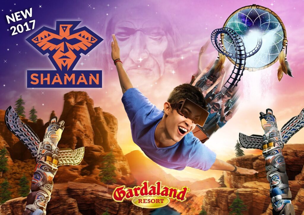 Shaman, la montagna russa con realtà virtuale di Gardaland