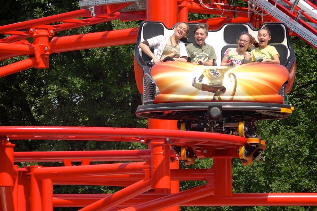 Inaugurazione di Kung Fu Panda Academy a Gardaland nel 2016
