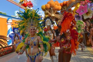 L'evento Alegria Latina a Gardaland con Juliana Moreira